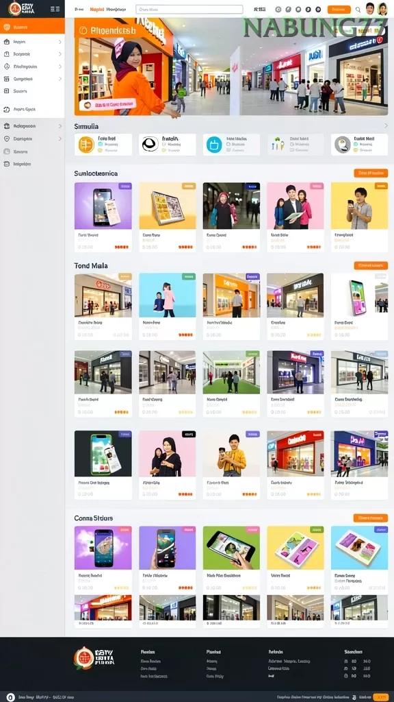 Cuplikan layar KOMBO88 — menu navigasi
